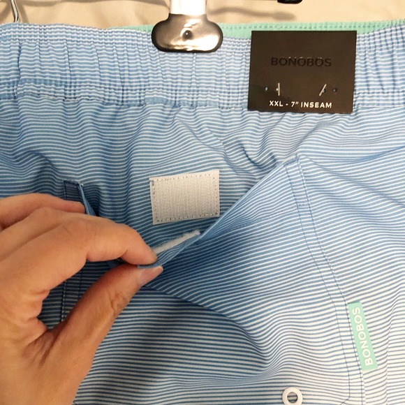 Bonobos Blue Ombre Swim Trunks NWT - Picture 8 of 10